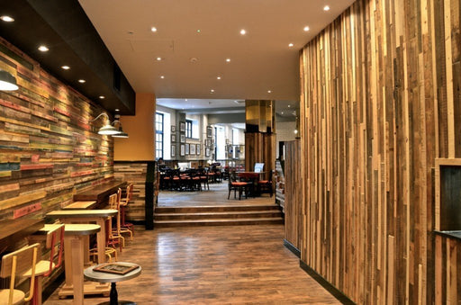 Sample of Reclaimed Random Wall Cladding