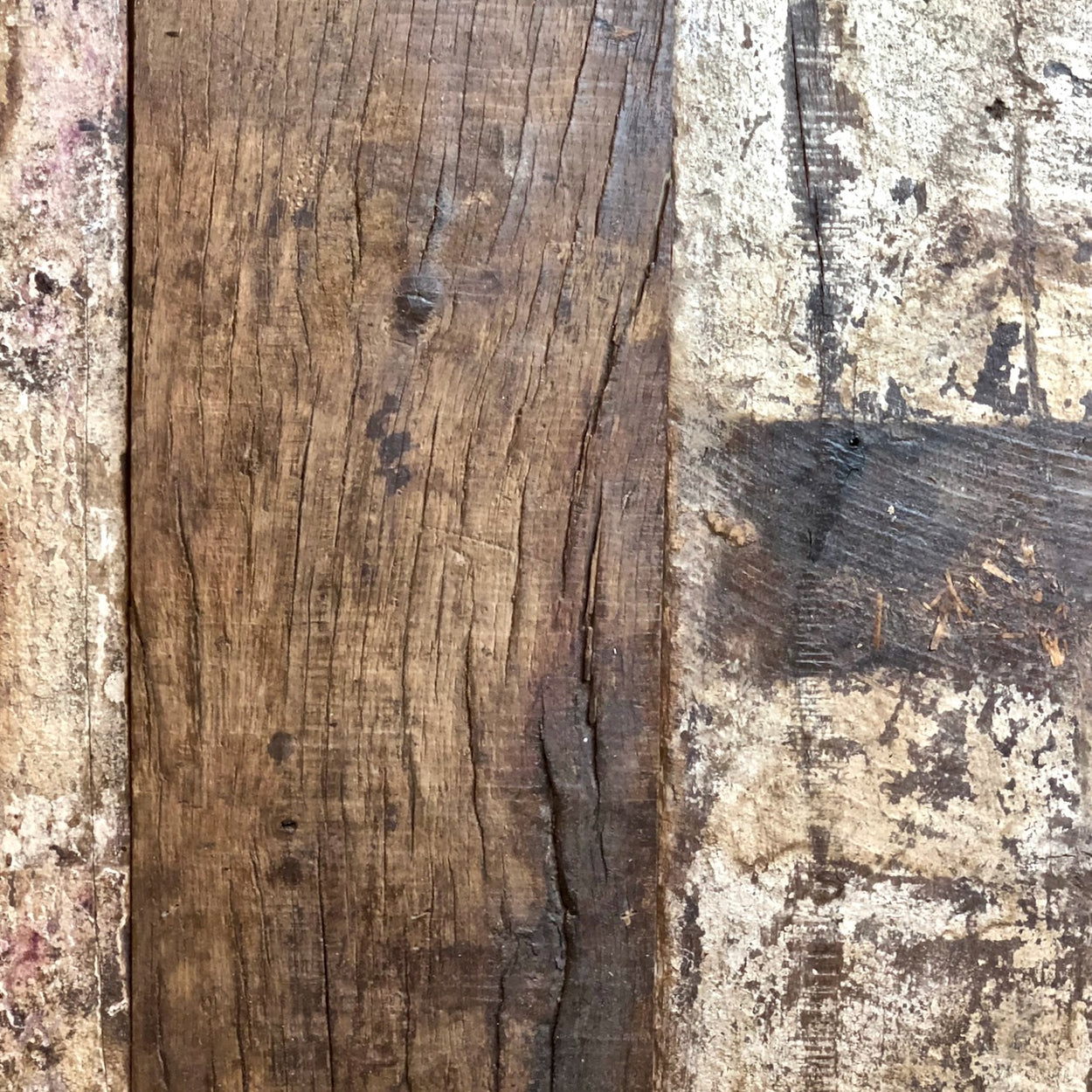 reclaimed oak boards