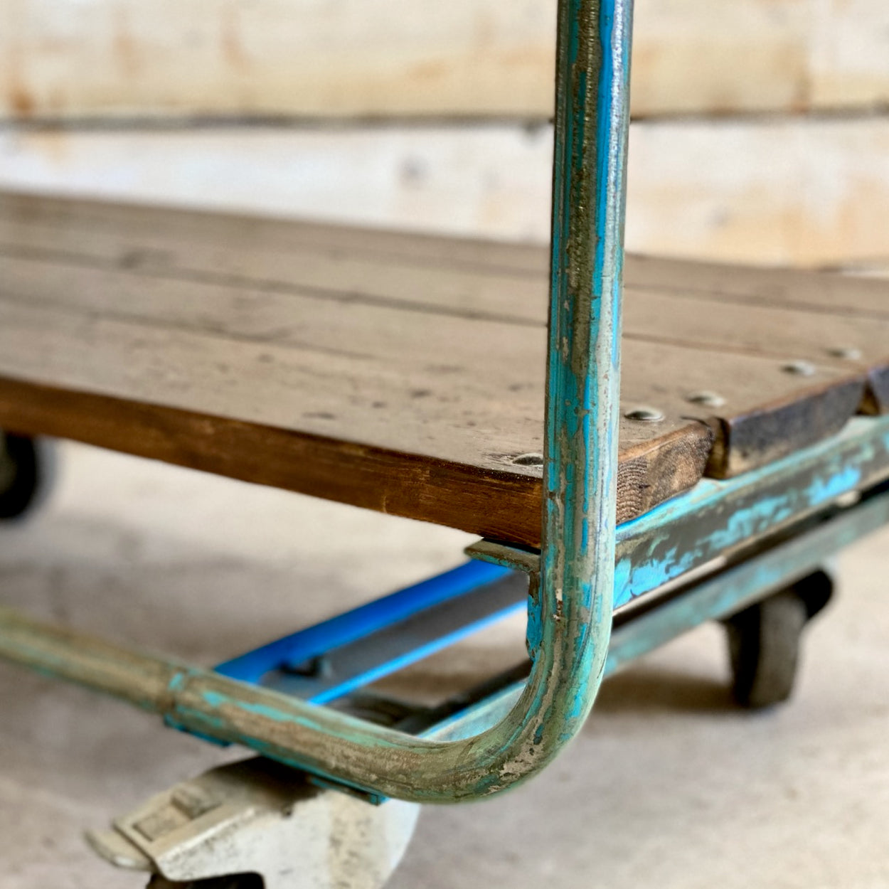 Vintage Dutch Factory Trolley