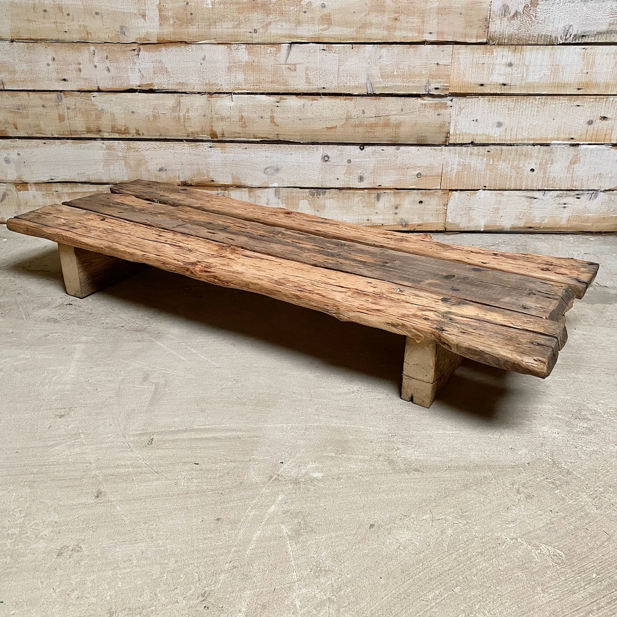 Reclaimed Boat Plank Coffee Table