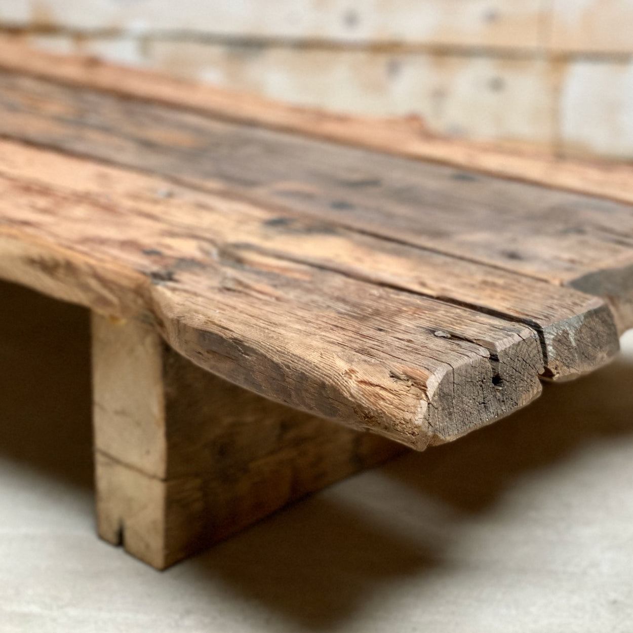 Reclaimed Boat Plank Coffee Table