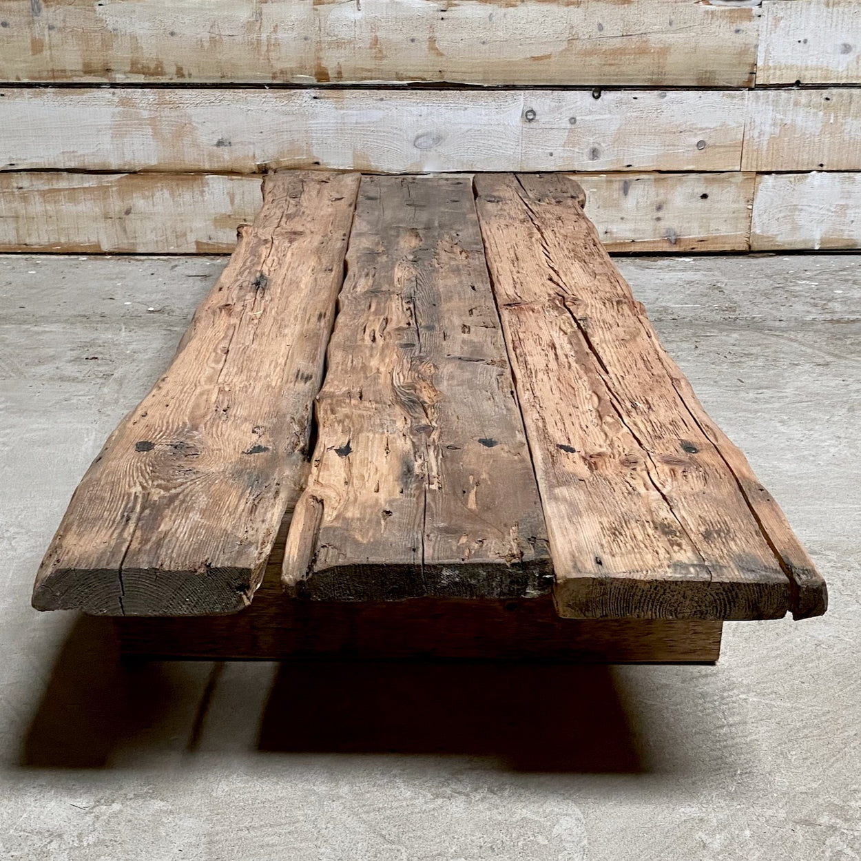 Reclaimed Boat Plank Coffee Table