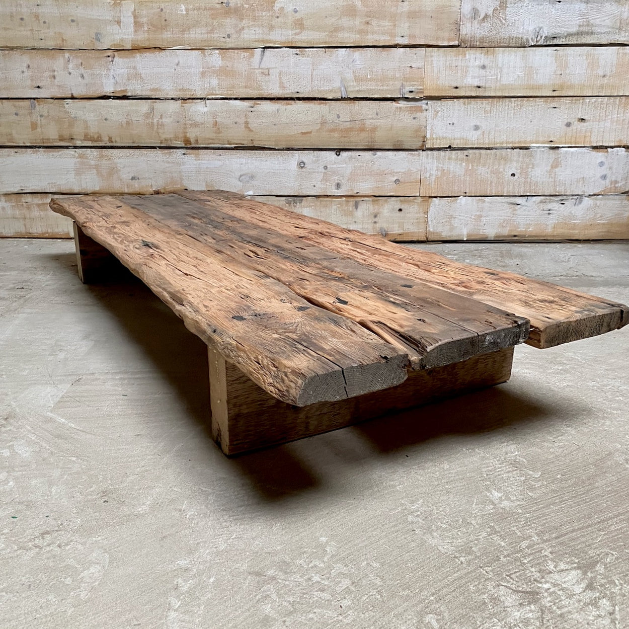 Reclaimed Boat Plank Coffee Table