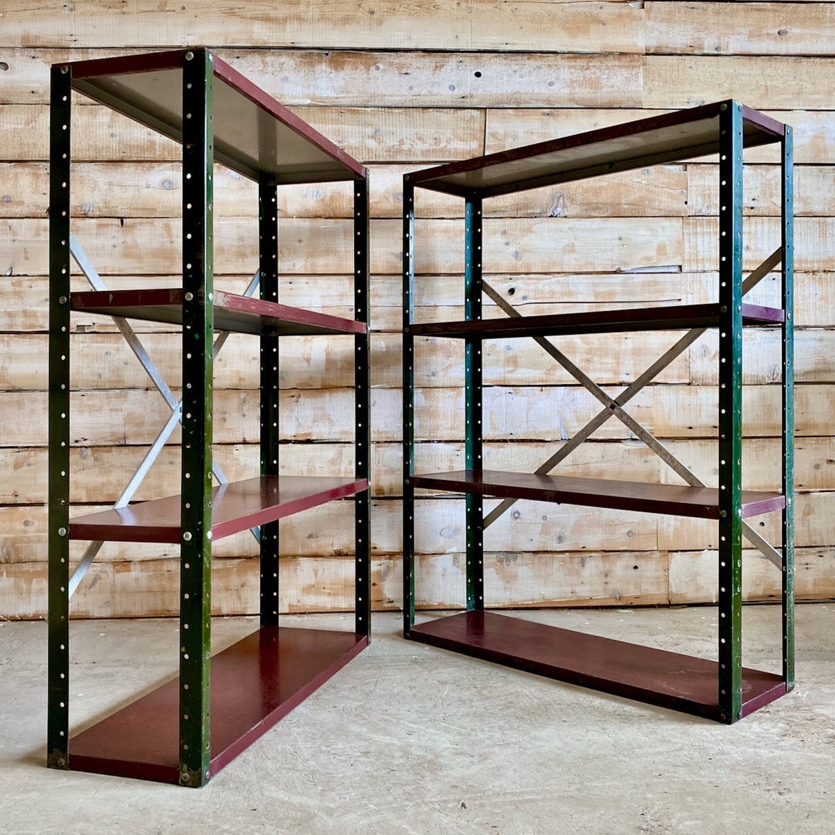 Vintage Steel Racks — Lawson's Yard LTD