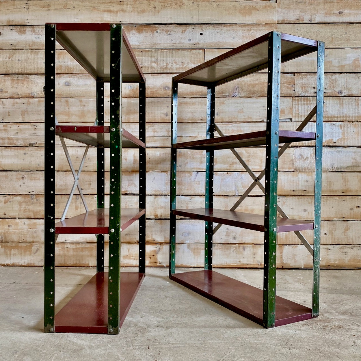 Metal Racking Old Vintage Steel Racks — Lawson's Yard LTD