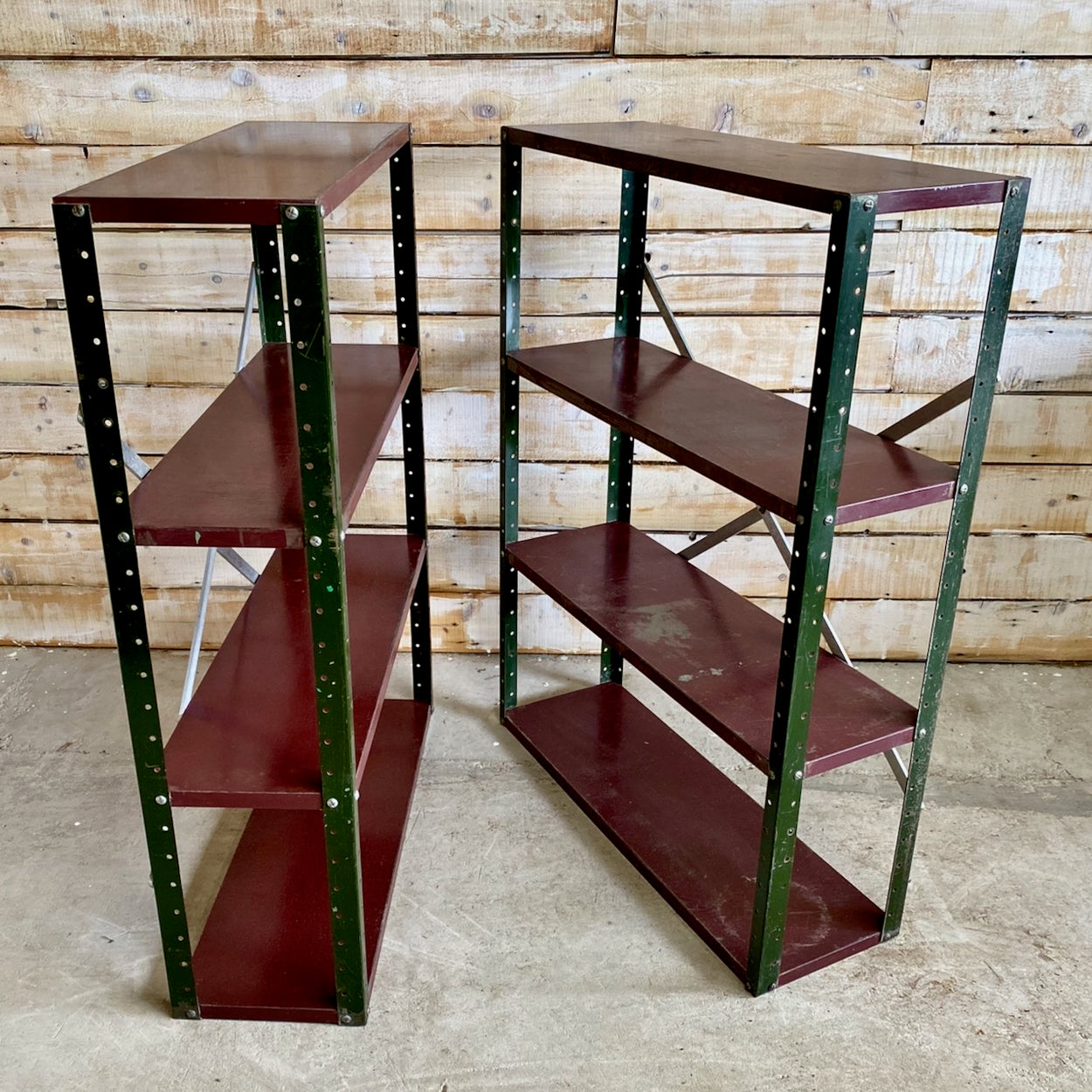 Vintage Steel Racks