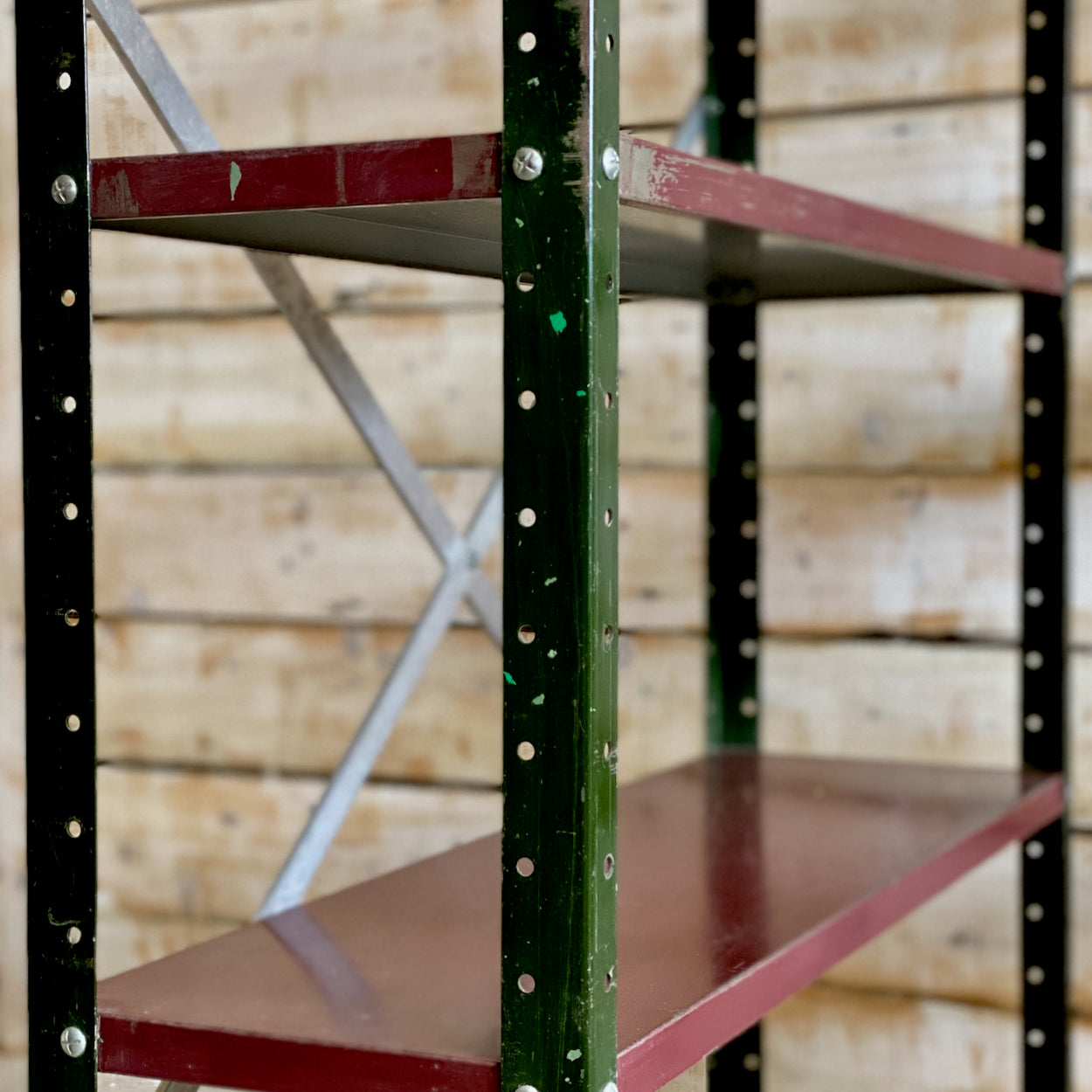 Vintage Steel Racks