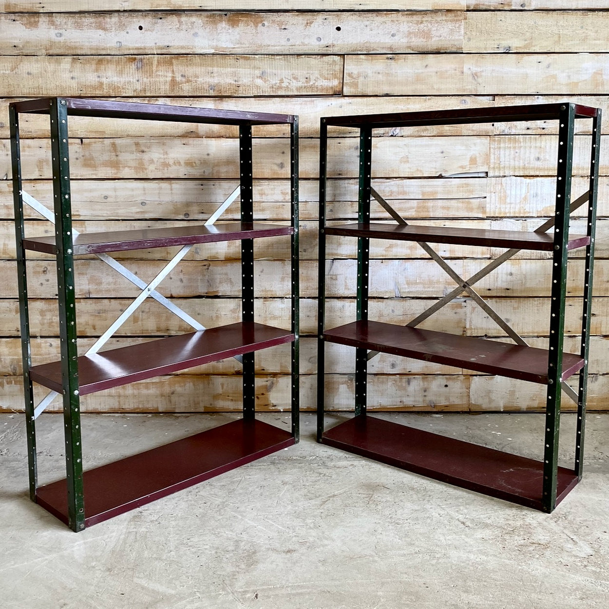 Vintage Steel Racks