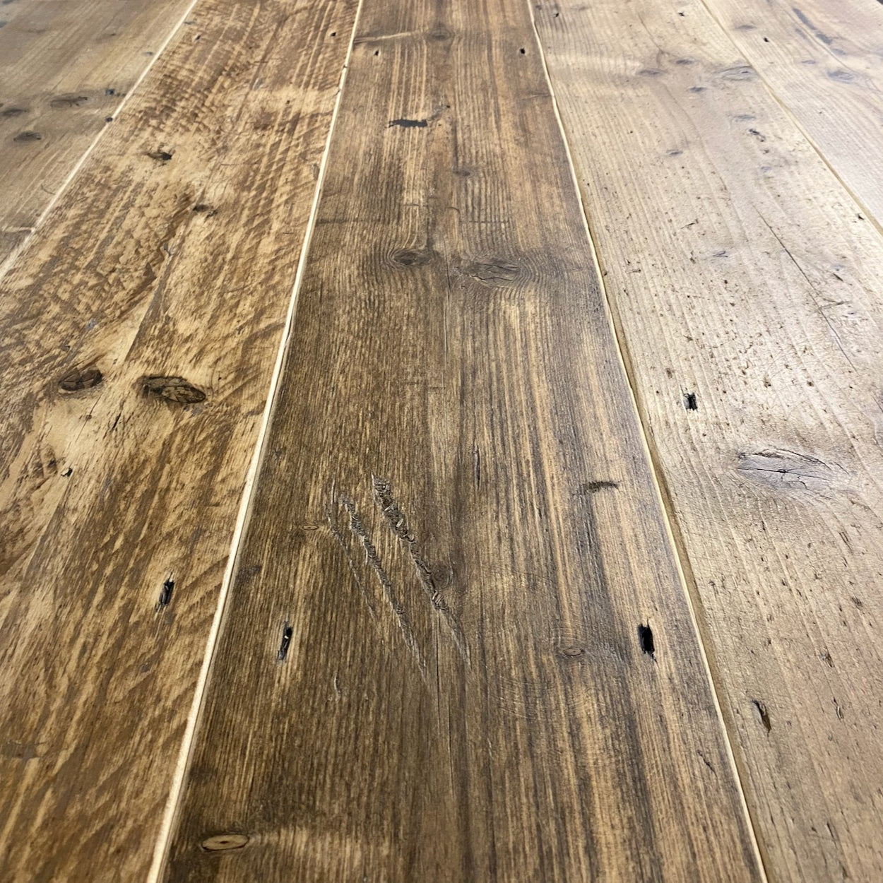 Reclaimed Mill Pine Floorboards