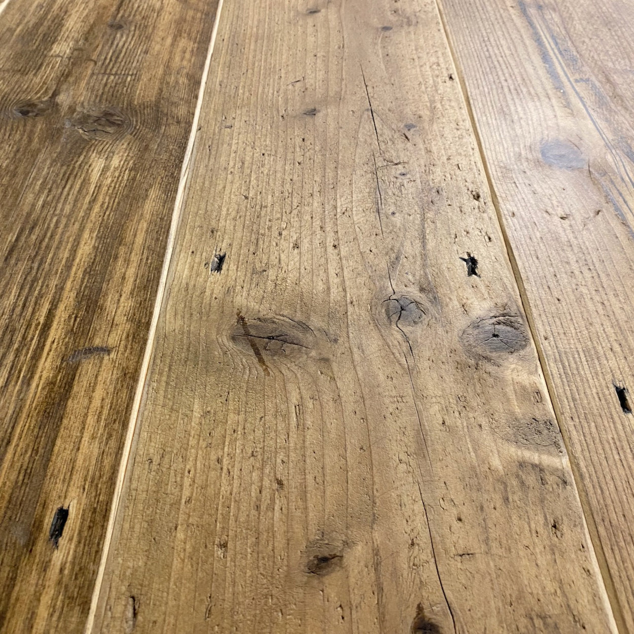 Reclaimed Mill Pine Floorboards