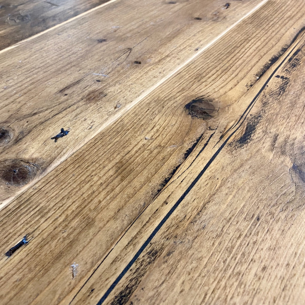 Reclaimed Mill Pine Floorboards