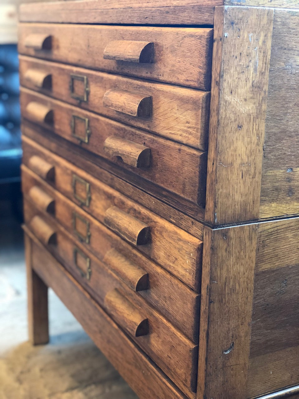 Oak Plan Chest