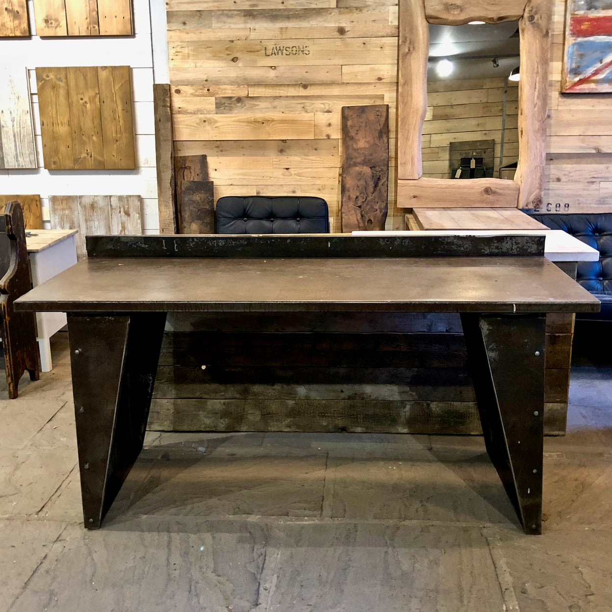 Vintage Steel Desk