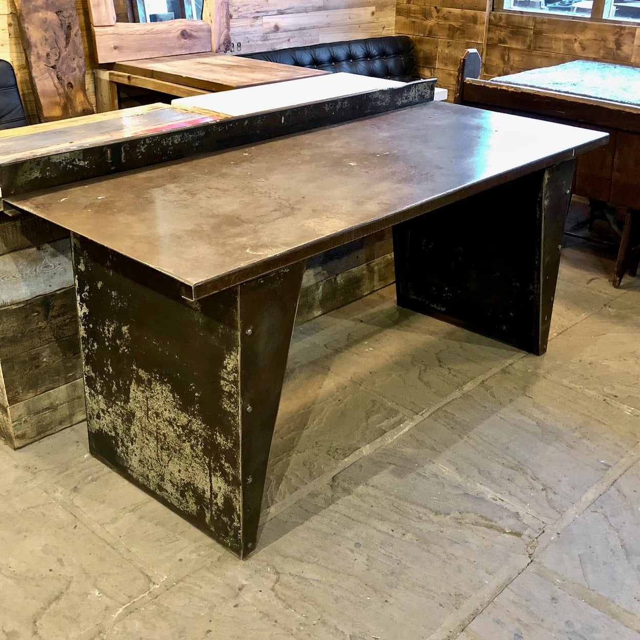 Vintage Steel Desk