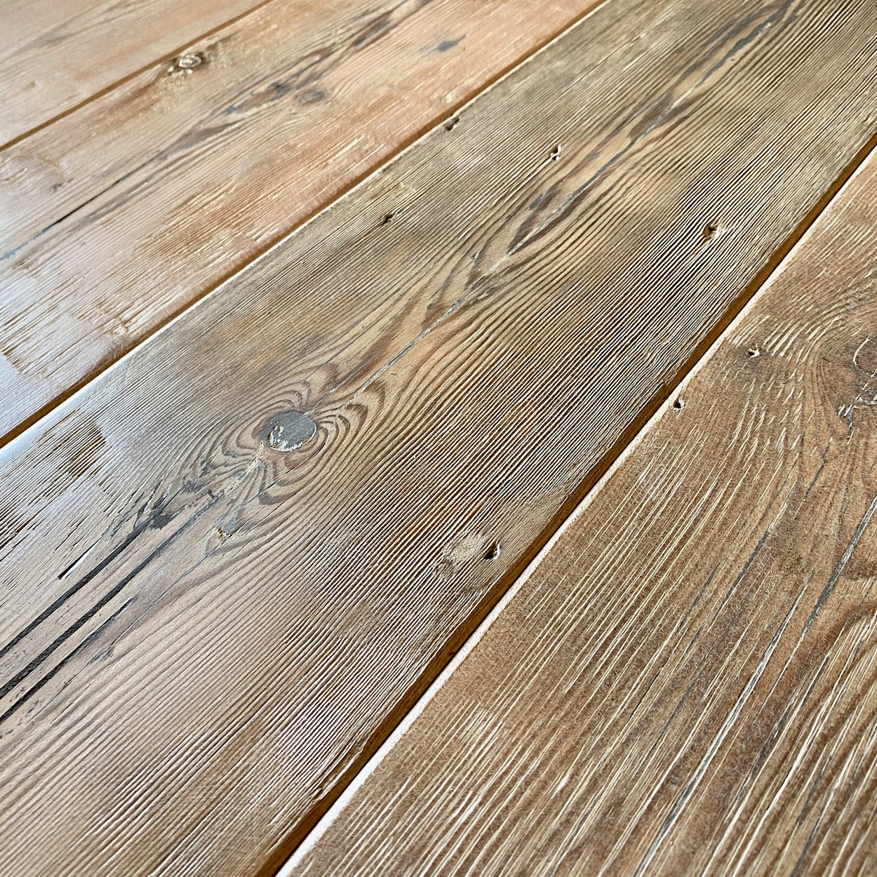 Reclaimed Wharf Pine Floorboards