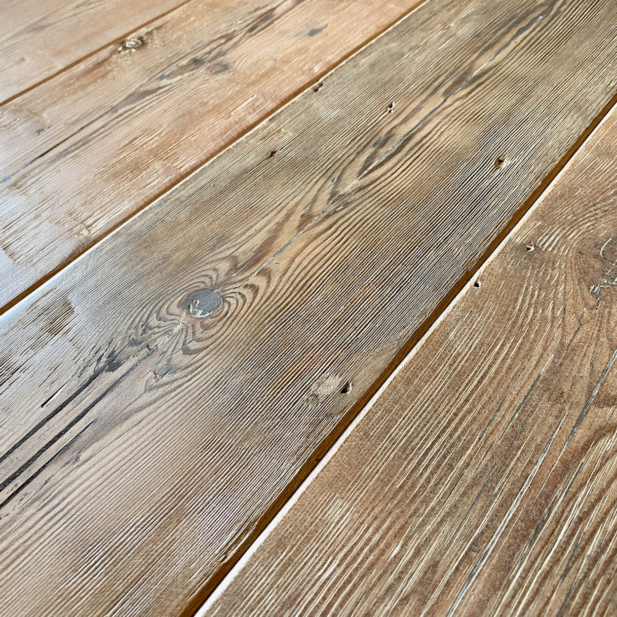Reclaimed Wharf Pine Floorboards — Lawson's Yard